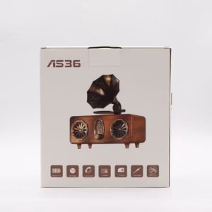 Retro Mini Double Gramophone Speaker – Bluetooth – 5.4 watt x 2 | www.artisangoods.co.uk 3