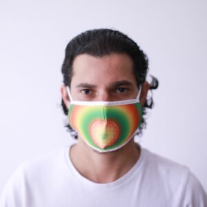 Reusable Fashion Face Mask – Flower of Life (Adult) | www.artisangoods.co.uk 2