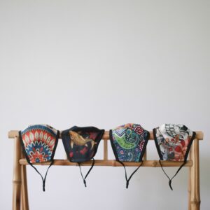 Reusable Fashion Face Mask – Funky Swirls (Adult) | www.artisangoods.co.uk 3
