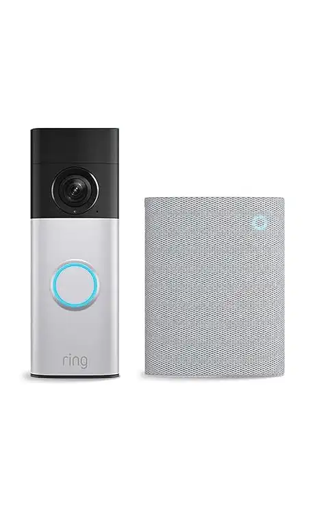 Ring Battery Video Doorbell Plus (Newest Gen) + Chime (3rd Gen)