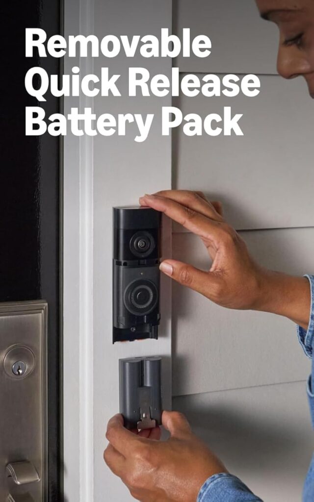 Ring Battery Video Doorbell Plus (Newest Gen) + Chime (3rd Gen)