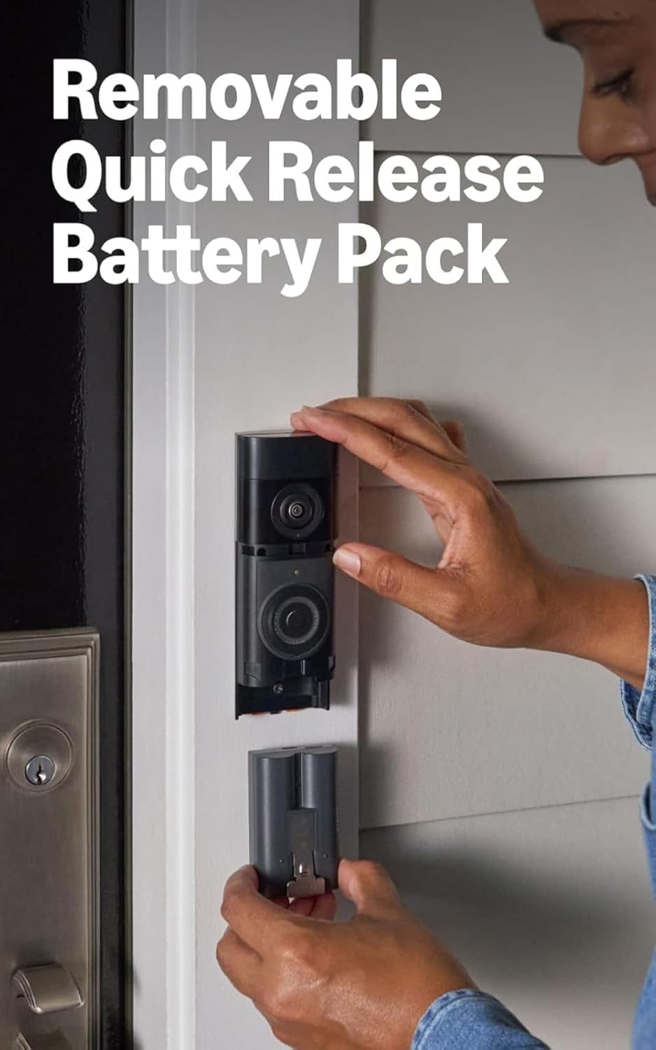 Ring Battery Video Doorbell Plus (Newest Gen) + Chime (3rd Gen)