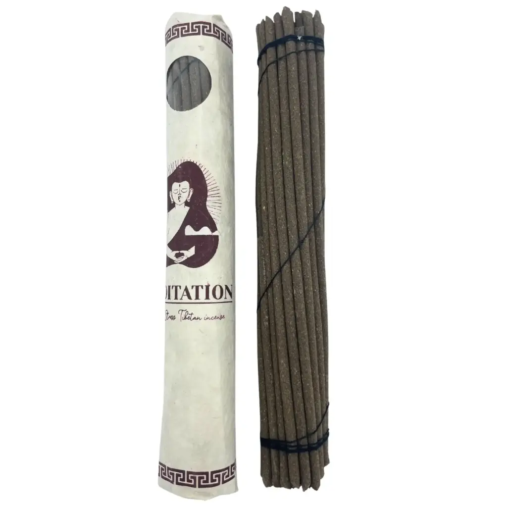 Rolled Pack of 30 Premium Tibetan Incense – Meditation | www.artisangoods.co.uk