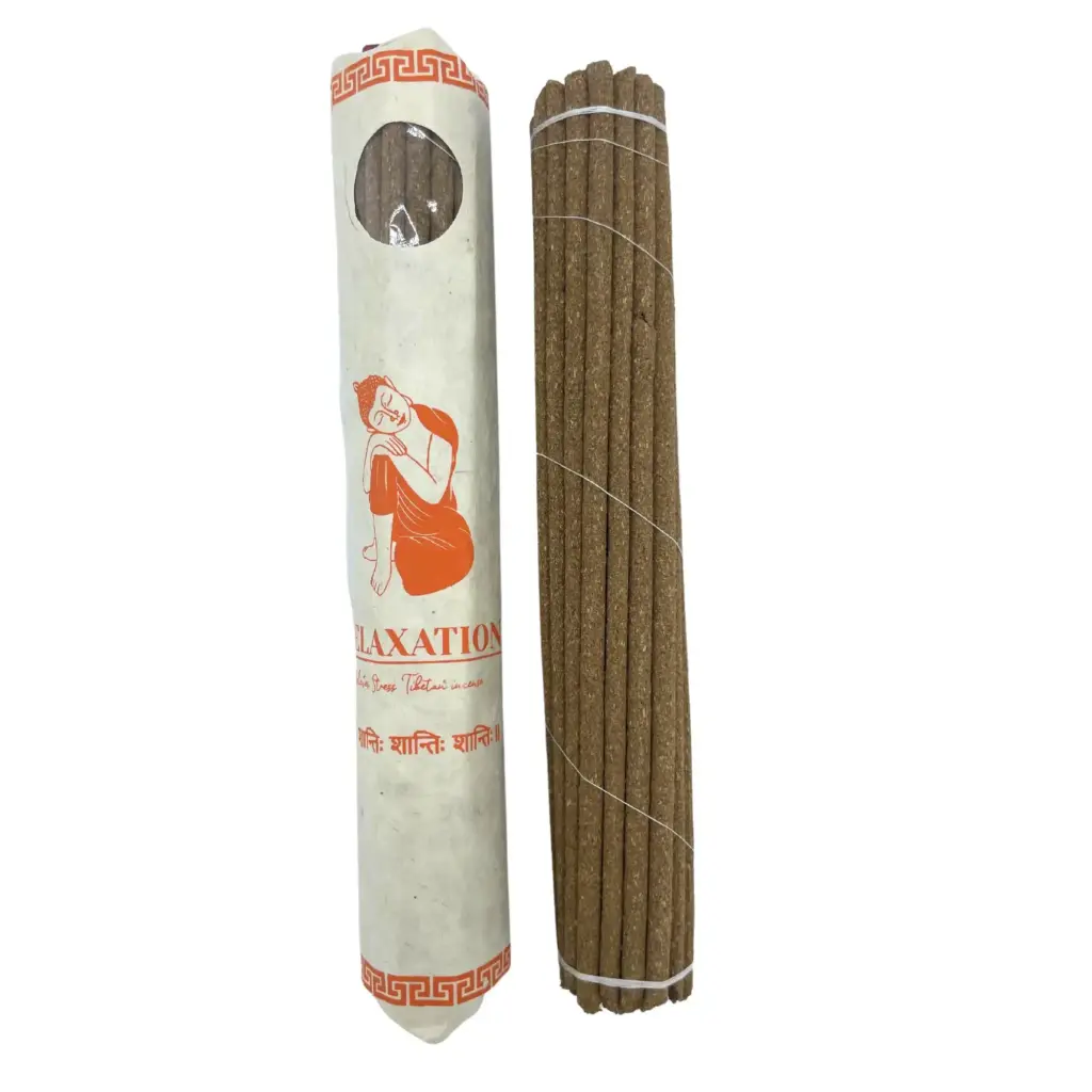 Rolled Pack of 30 Premium Tibetan Incense – Relaxing | www.artisangoods.co.uk