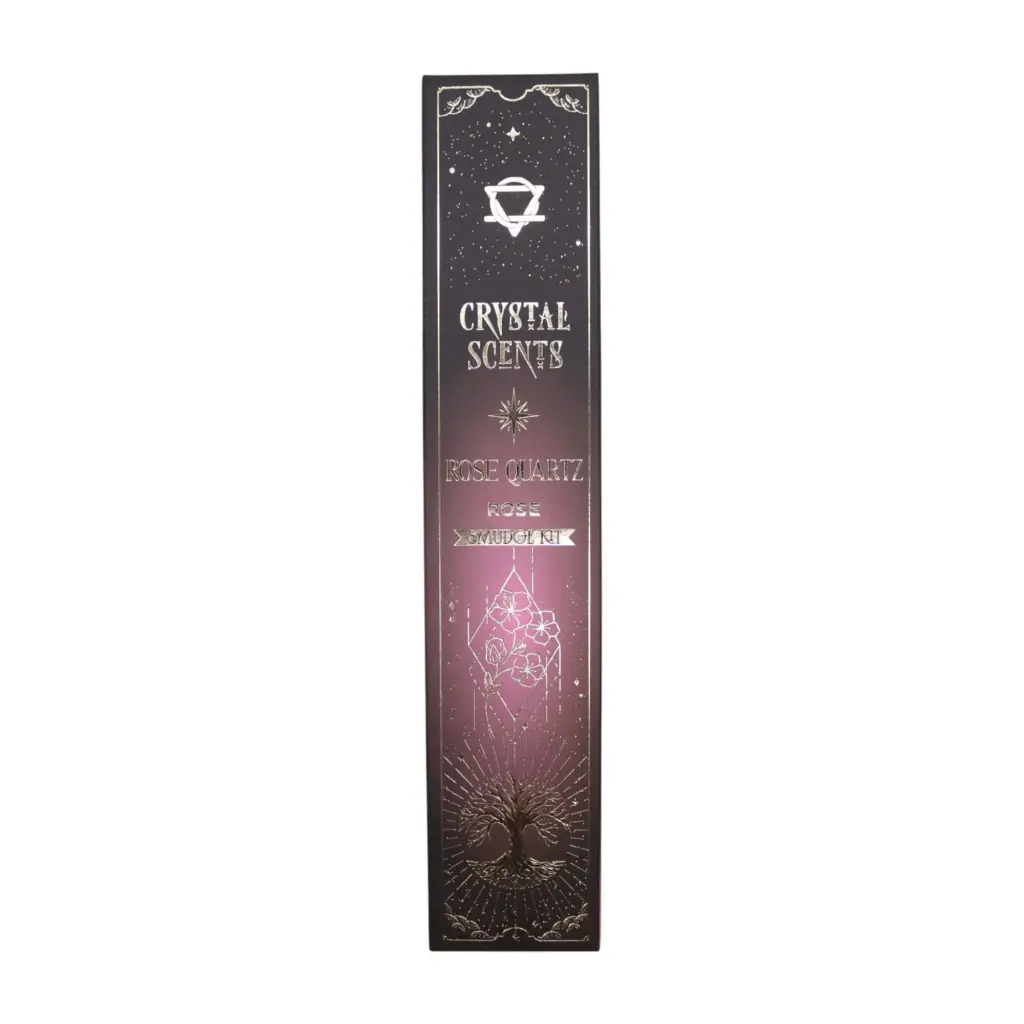 Rose Quartz Crystal Scents Smudge Incense – Rose | www.artisangoods.co.uk 6