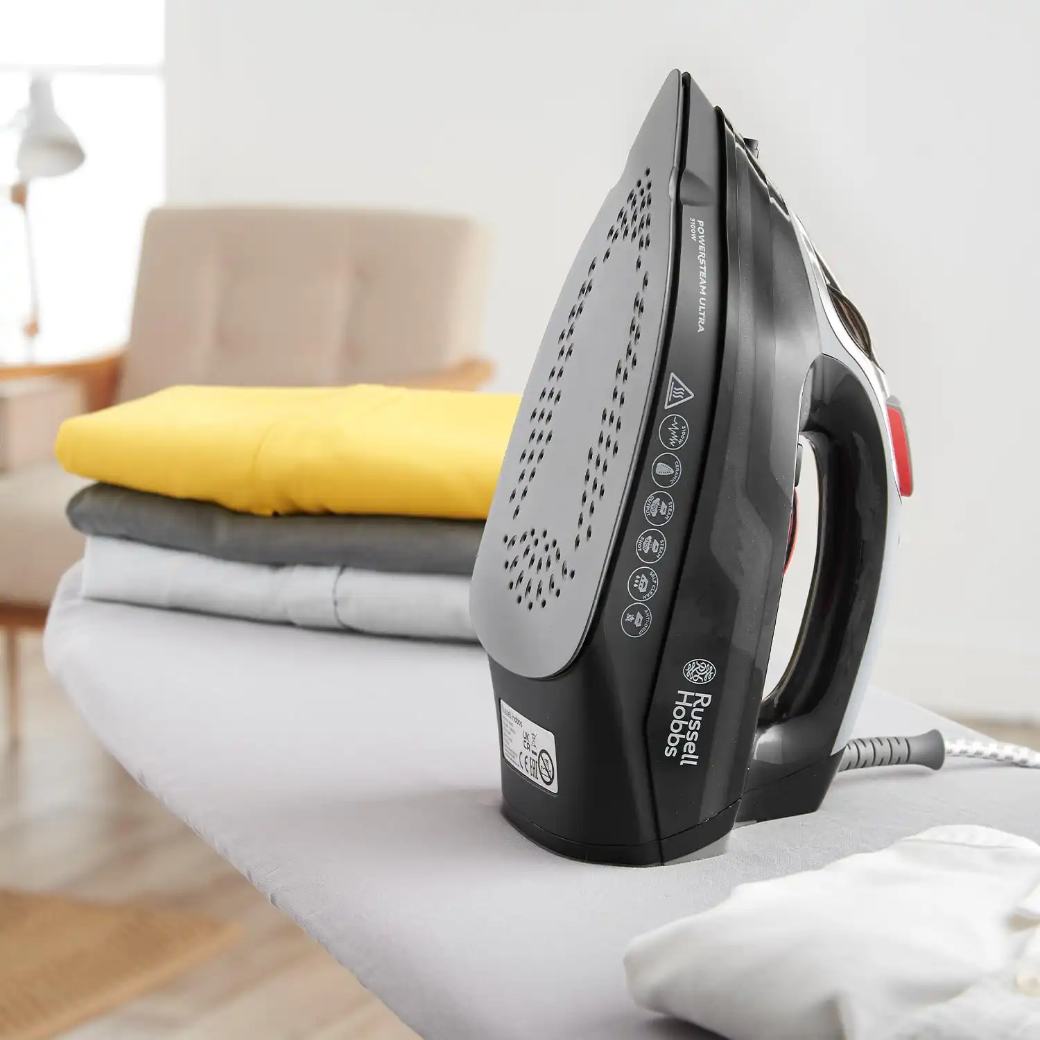Russell Hobbs Steam Iron 3100 W with 210 g Extra Steam Boost (350 ml)