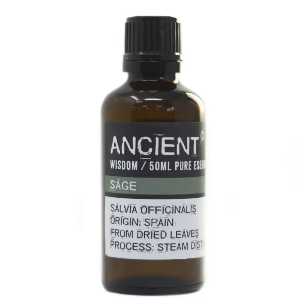 Sage Essential Oil 50ml | www.artisangoods.co.uk