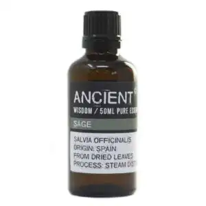 Sage Essential Oil 50ml | www.artisangoods.co.uk 1