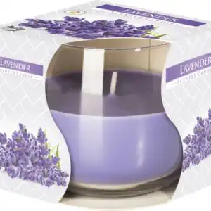 Scented Glass Jar Candle – Lavender | www.artisangoods.co.uk Scented Glass Jar Candle – Lavender | www.artisangoods.co.uk
