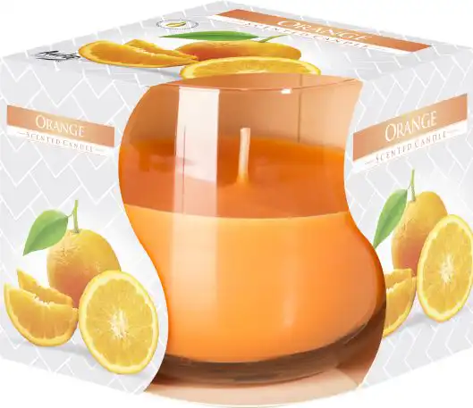 Scented Glass Jar Candle – Orange | www.artisangoods.co.uk 2 Scented Glass Jar Candle – Orange | www.artisangoods.co.uk