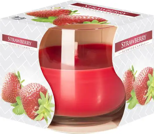 Scented Glass Jar Candle – Strawberry | www.artisangoods.co.uk 2 Scented Glass Jar Candle – Strawberry | www.artisangoods.co.uk