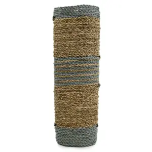 Seagrass & Abu-Abu Raffia Set – 2 Vase & 2 Bins | www.artisangoods.co.uk 6