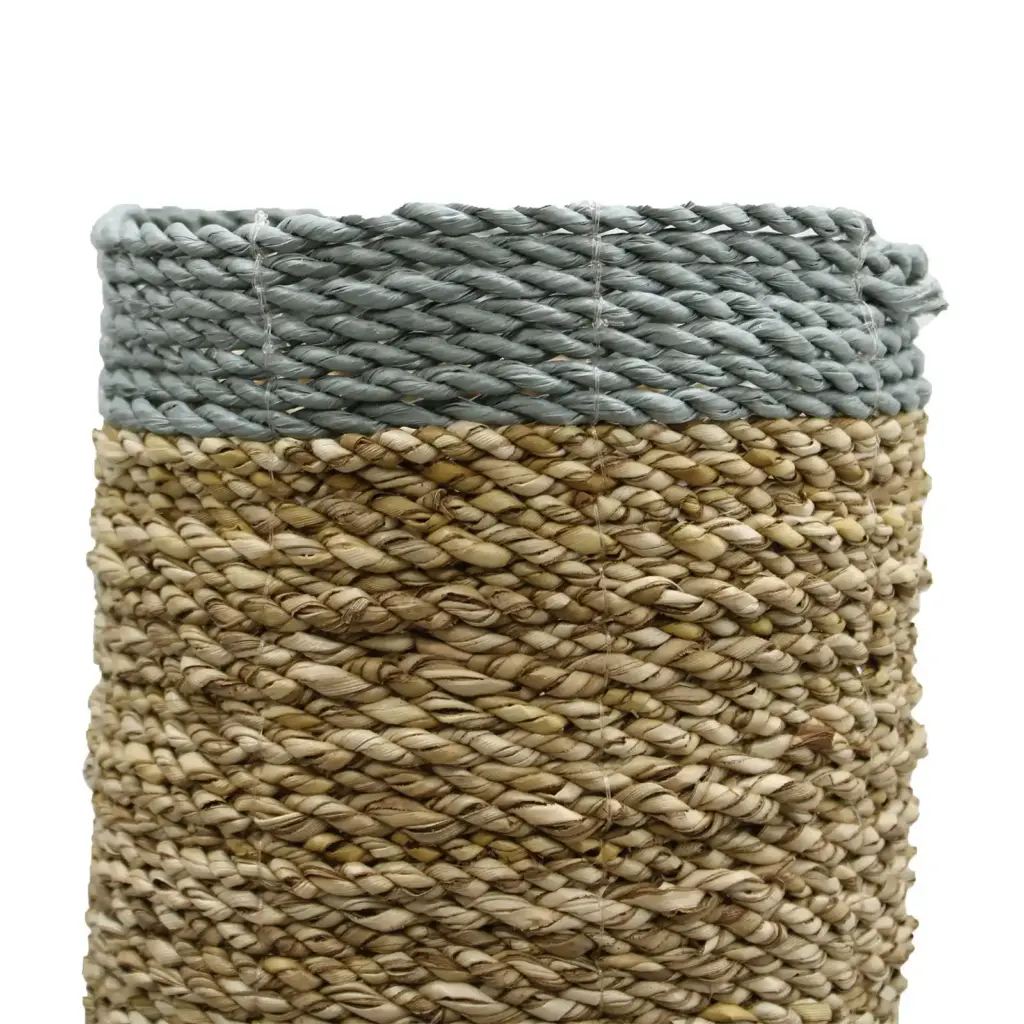 Seagrass & Abu-Abu Raffia Set – 2 Vase & 2 Bins | www.artisangoods.co.uk 8 Seagrass & Abu-Abu Raffia Set – 2 Vase & 2 Bins | www.artisangoods.co.uk 8