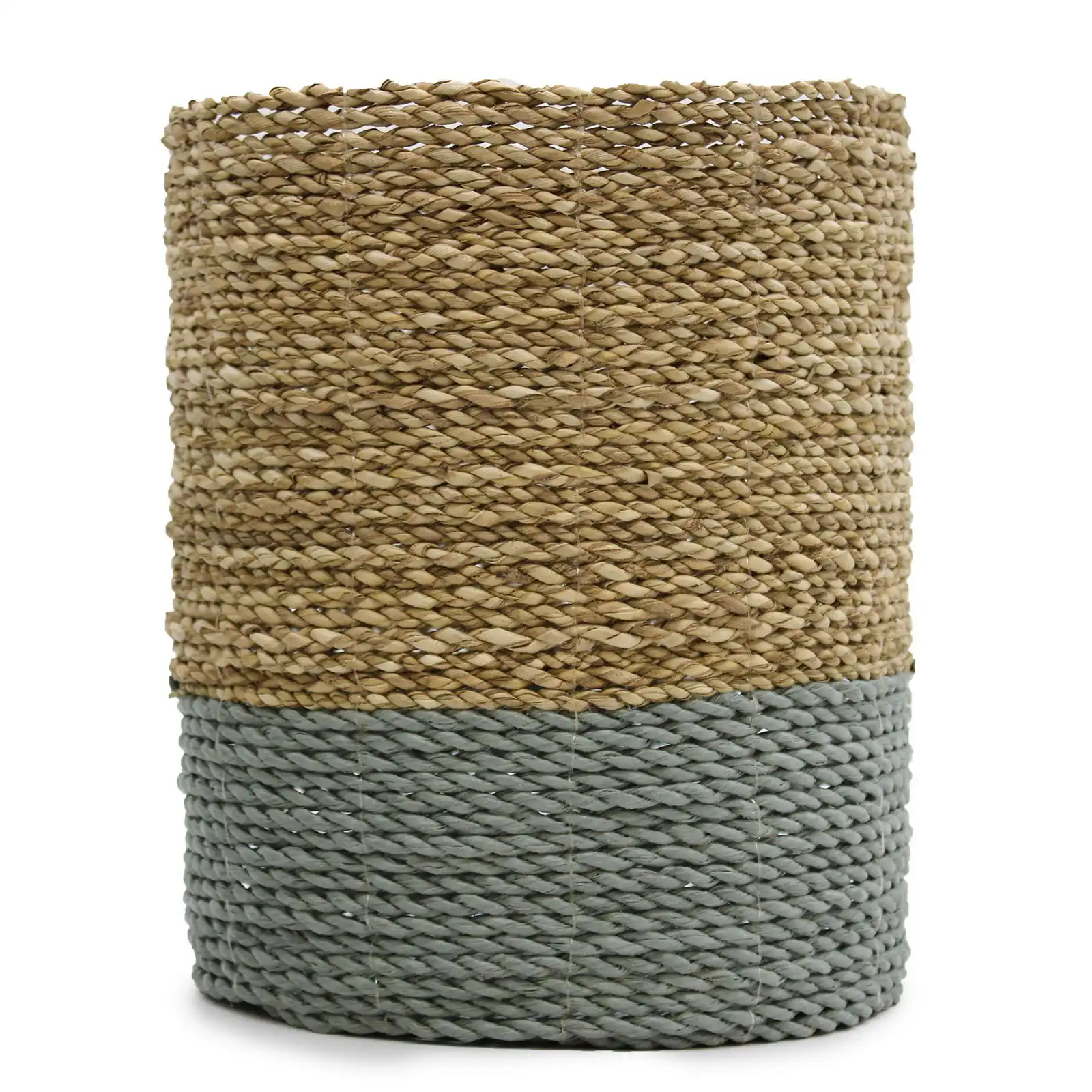 Seagrass & Abu-Abu Raffia Set – 2 Vase & 2 Bins | www.artisangoods.co.uk 5 Seagrass & Abu-Abu Raffia Set – 2 Vase & 2 Bins | www.artisangoods.co.uk 4