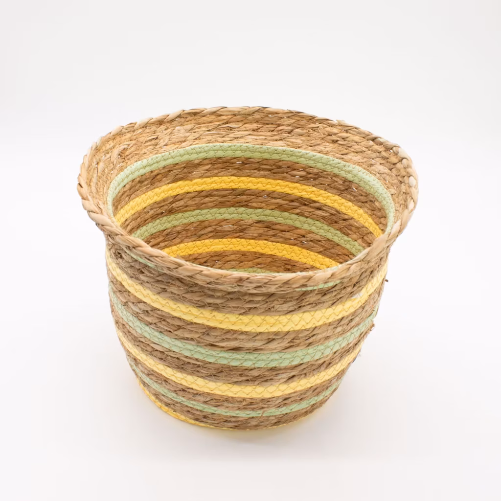 Seagrass & Straw Vase Shaped Baskets – Natural Yellow & Green – Set of 3 | www.artisangoods.co.uk 2 Seagrass & Straw Vase Shaped Baskets – Natural Yellow & Green – Set of 3 | www.artisangoods.co.uk 2