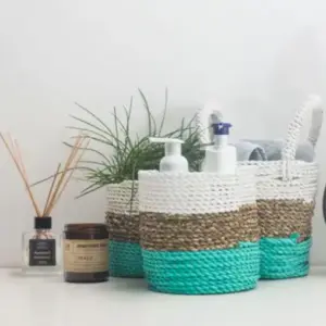 Seagrass Basket Set – Natural White | www.artisangoods.co.uk 7
