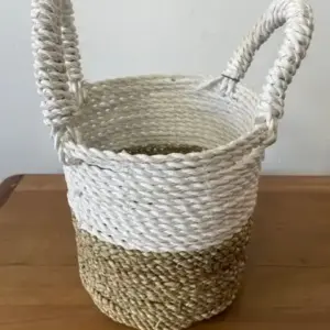 Seagrass Basket Set – Natural White | www.artisangoods.co.uk 5