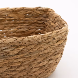 Seagrass Square Baskets – Natural – Set of 3 | www.artisangoods.co.uk 6