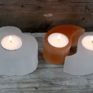Selenite Ying Yang Candle Holder | www.artisangoods.co.uk 3