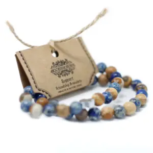 Set of 2 Gemstones Friendship Bracelets – Harmony – Rainbow Gemstones | www.artisangoods.co.uk 13