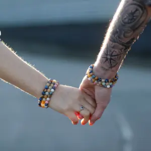 Set of 2 Gemstones Friendship Bracelets – Loyalty – Amazonite & Yellow Jasper | www.artisangoods.co.uk 8