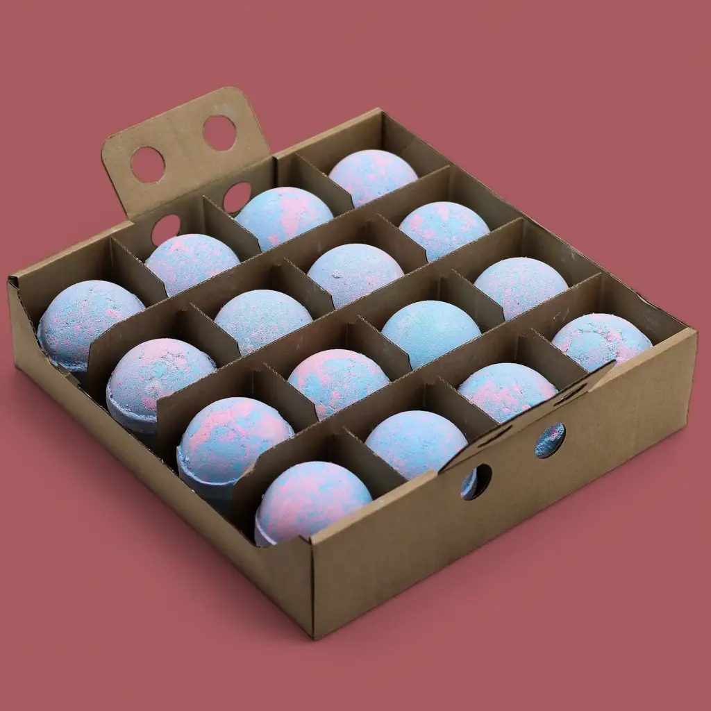 Set of 3 Baby Powder Bath Bombs | www.artisangoods.co.uk 4