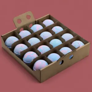 Set of 3 Baby Powder Bath Bombs | www.artisangoods.co.uk 4