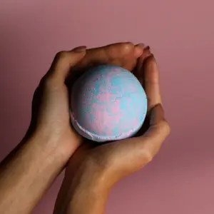 Set of 3 Baby Powder Bath Bombs | www.artisangoods.co.uk 3