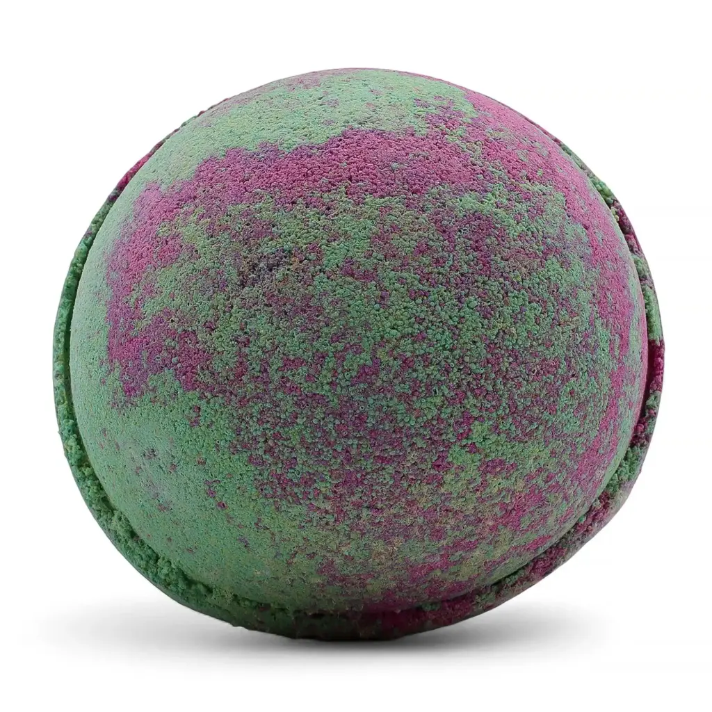 Set of 3 Fruity Rhubarb Bath Bombs | www.artisangoods.co.uk
