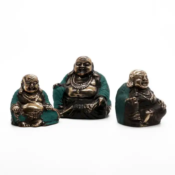 Set of 3 – Happy Buddha’s (asst sizes) | www.artisangoods.co.uk 2 Set of 3 – Happy Buddha’s (asst sizes=