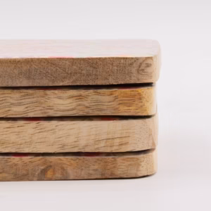 Set of 4 Square Coasters – Pretty Floral | www.artisangoods.co.uk 4