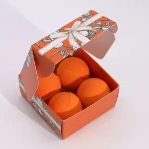 Set of 4 Vitamin C Bath Bombs – Aromatherapy Quartet | www.artisangoods.co.uk 3
