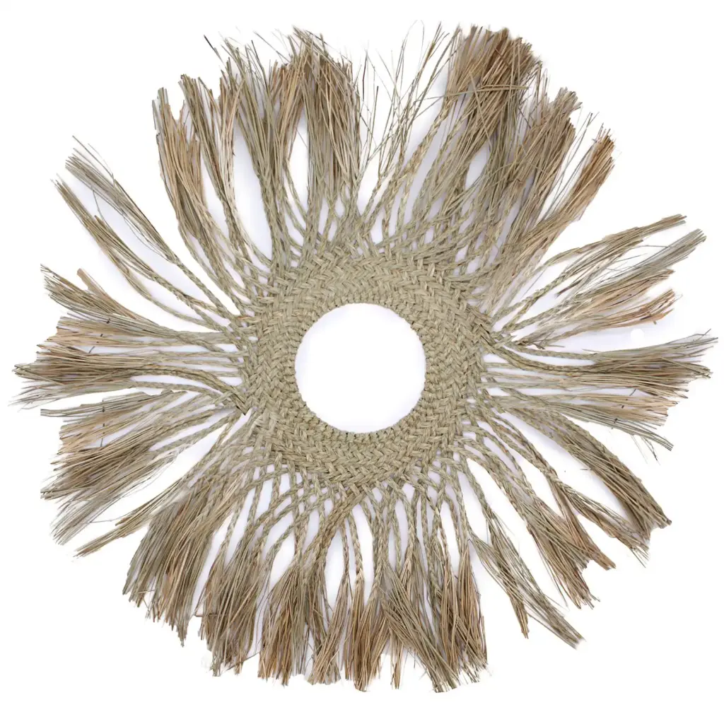 Set of Six Natural Wall Art – Abu-Abu Collection | www.artisangoods.co.uk 7