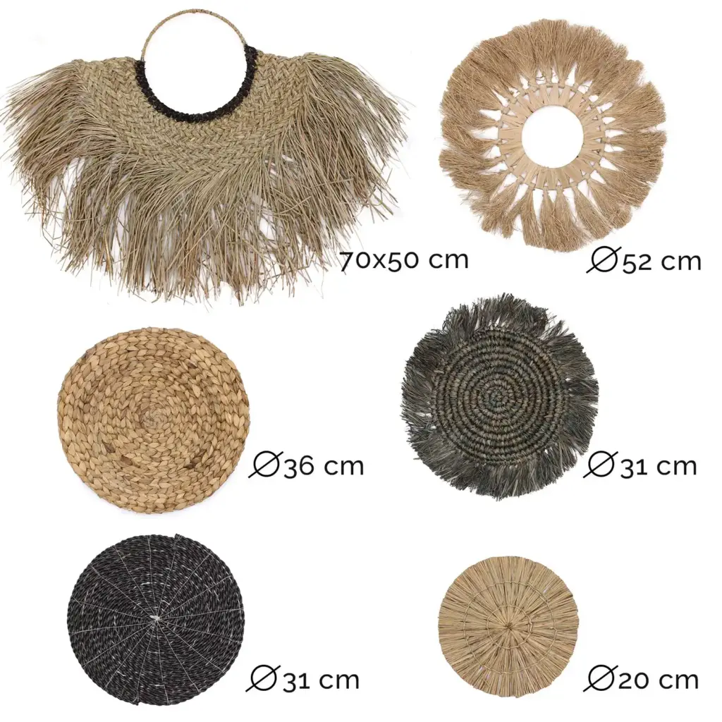 Set of Six Natural Wall Art – Bintang Collection | www.artisangoods.co.uk 8 Set of Six Natural Wall Art – Bintang Collection | www.artisangoods.co.uk 8