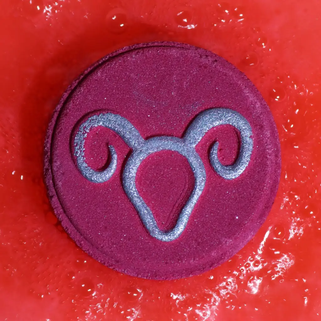 Set of Zodiac Bath Fizzers with Horoscope –  Aries | www.artisangoods.co.uk 5