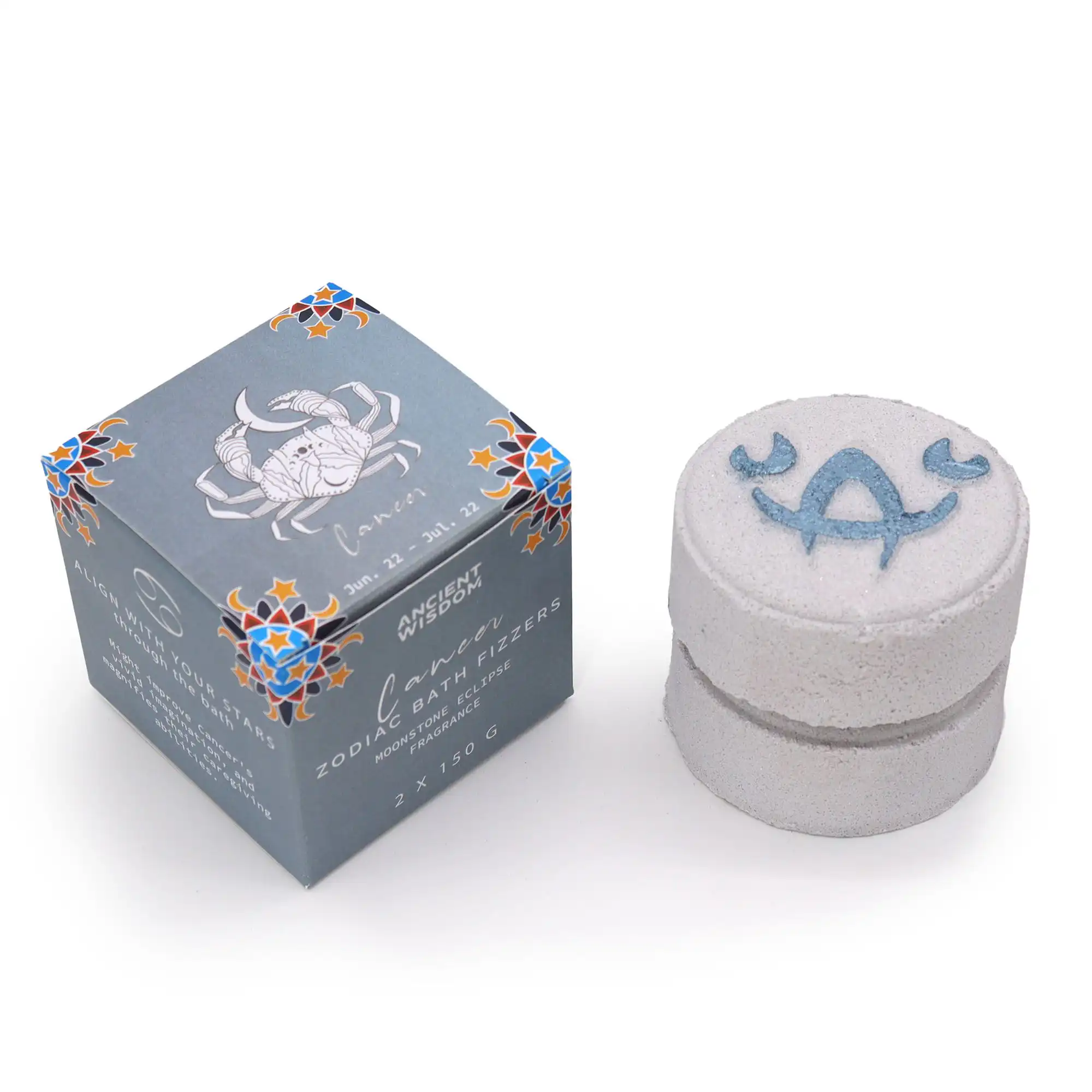Set of Zodiac Bath Fizzers with Horoscope – Cancer | www.artisangoods.co.uk 2 Set of Zodiac Bath Fizzers with Horoscope – Cancer | www.artisangoods.co.uk 1