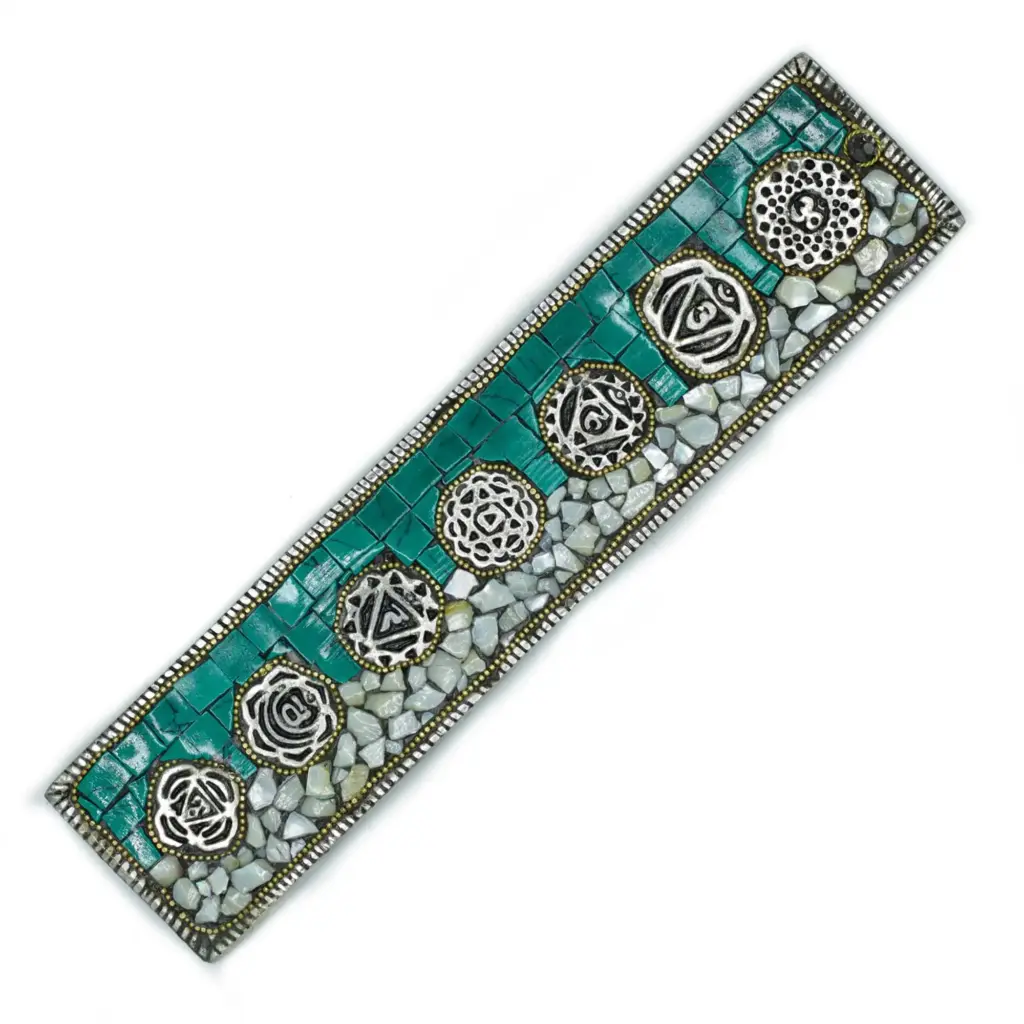 Seven Chakra Tibetan Decor Incense Holder | www.artisangoods.co.uk