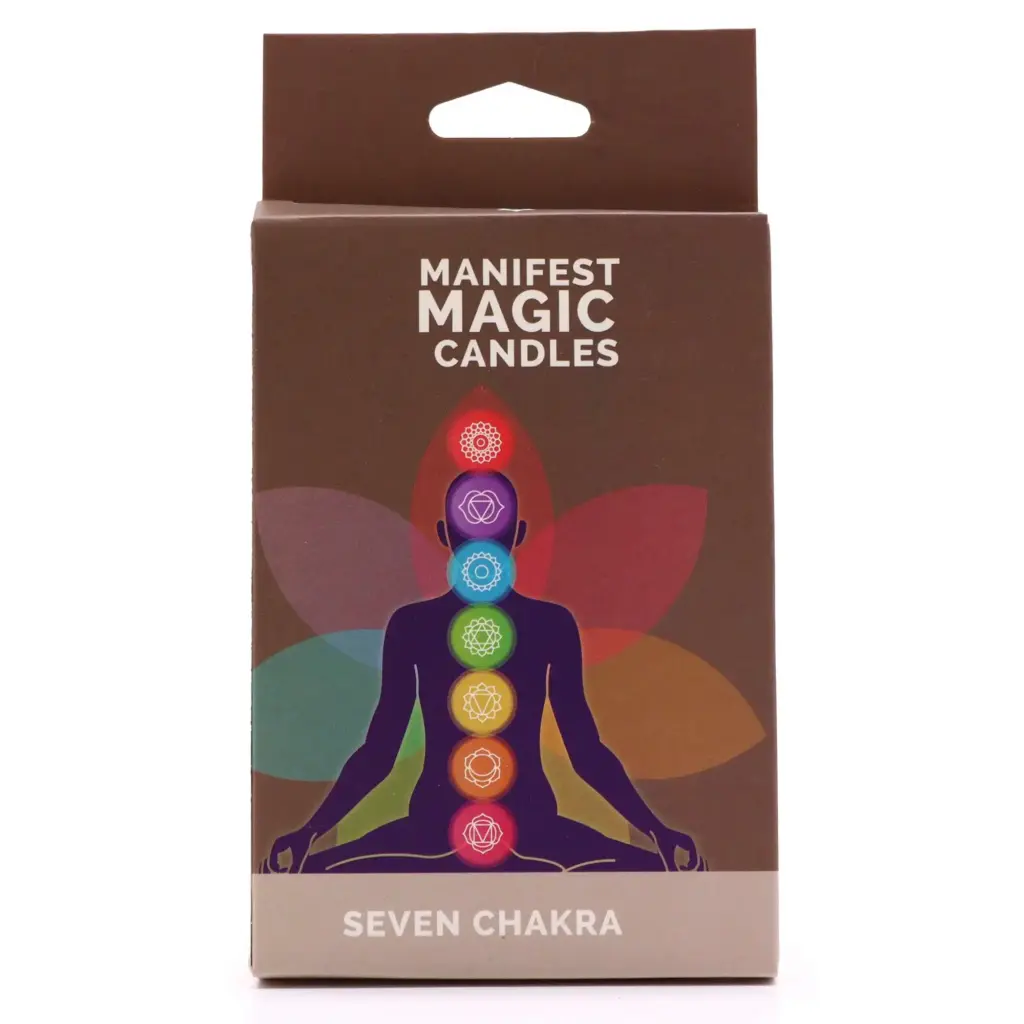 Seven Charkra Manifest Candles (pack of 7) | www.artisangoods.co.uk