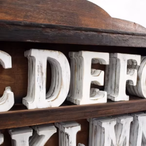 Shabby Chic Letters Starter Pack | www.artisangoods.co.uk 3