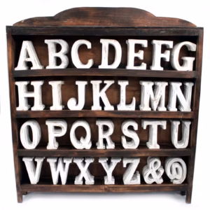 Shabby Chic Letters Starter Pack | www.artisangoods.co.uk 2