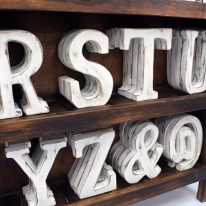 Shabby Chic Letters Starter Pack | www.artisangoods.co.uk 4