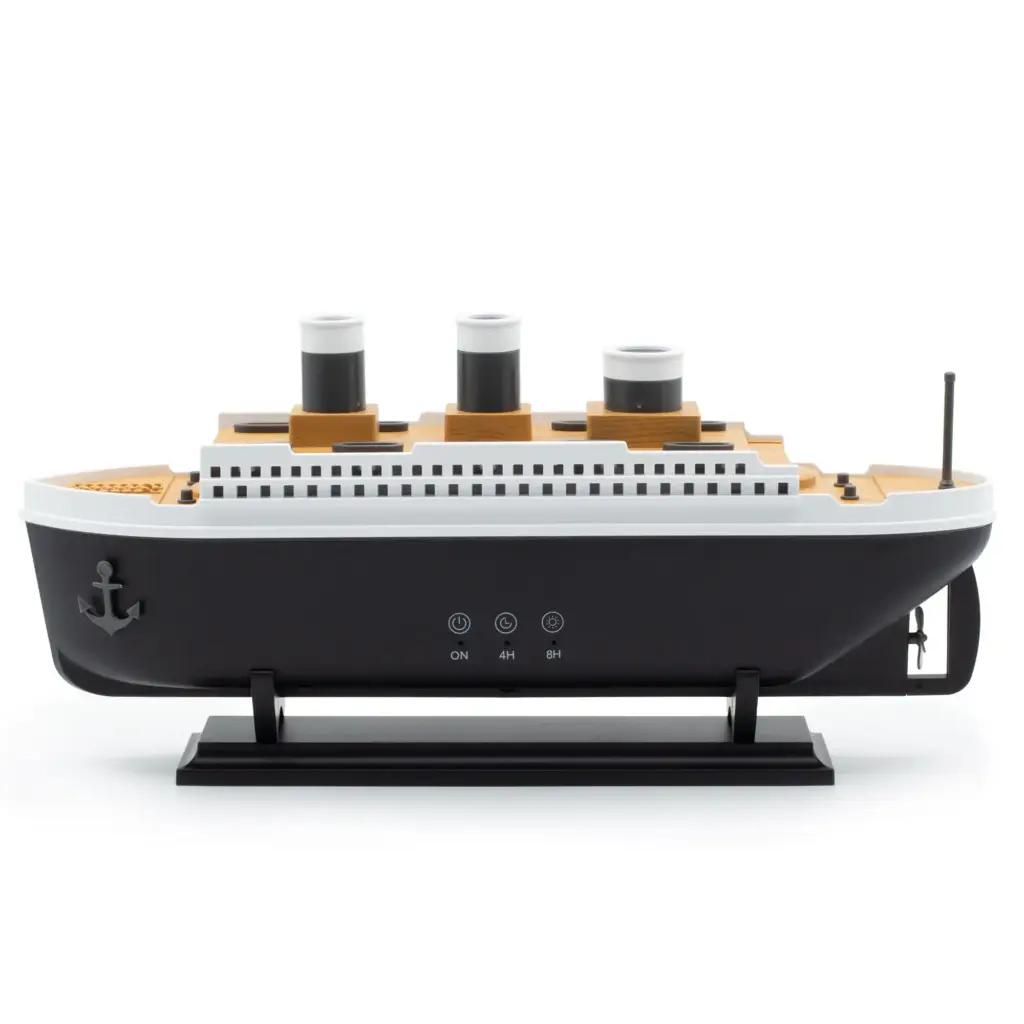 Ship Model Puff Effect Aroma Diffuser with Colour-Changing LED | www.artisangoods.co.uk