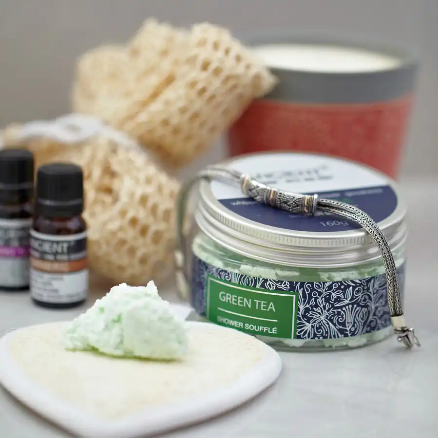 Shower Souffle 160g – Green Tea | www.artisangoods.co.uk 6 Shower Souffle 160g – Green Tea | www.artisangoods.co.uk 5