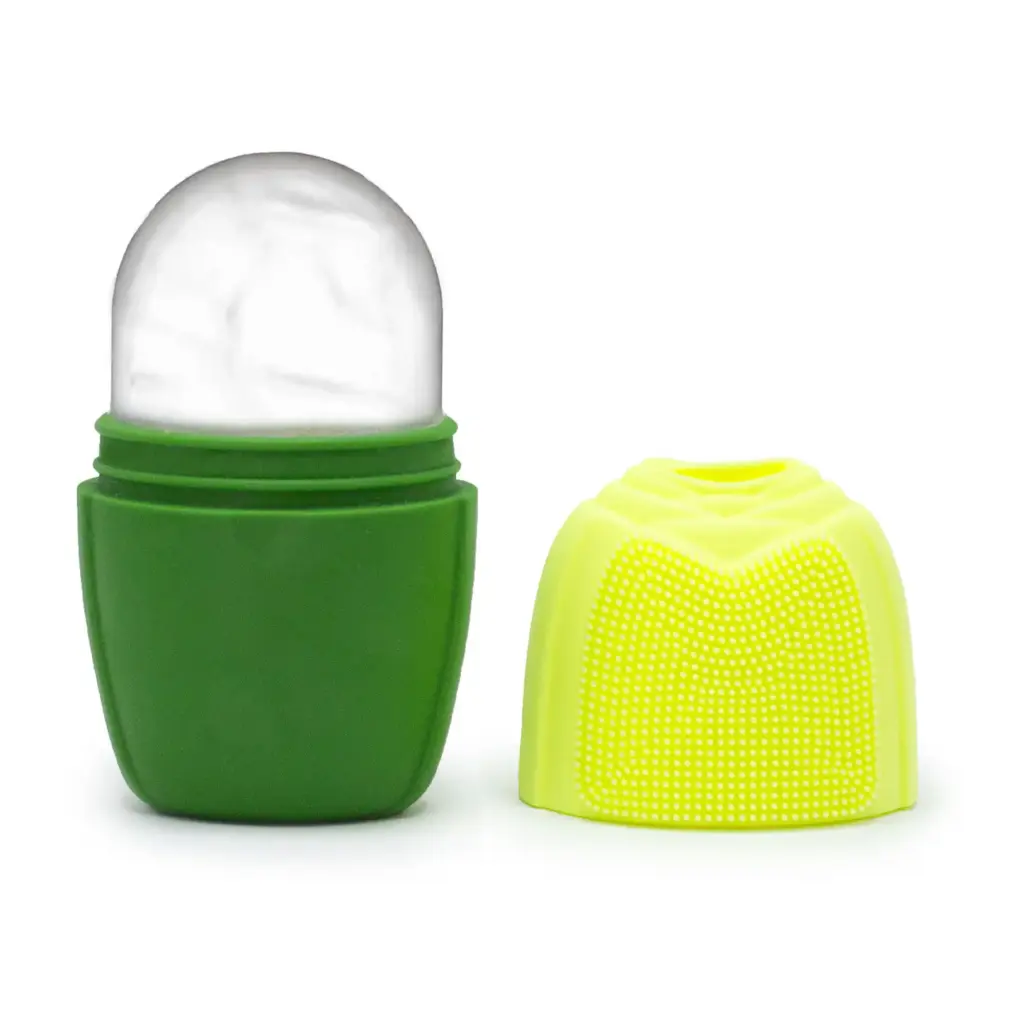 Silicone Ice Face Roller – roller – green | www.artisangoods.co.uk