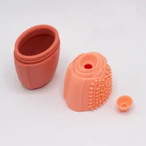 Silicone Ice Face Roller – roller – peach | www.artisangoods.co.uk 3