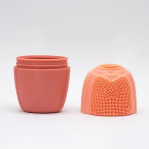 Silicone Ice Face Roller – roller – peach | www.artisangoods.co.uk 4