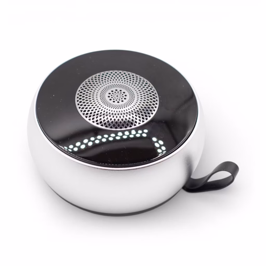 Silver Mandela Lighting Effect Mini Speaker | www.artisangoods.co.uk 8 Silver Mandela Lighting Effect Mini Speaker | www.artisangoods.co.uk 8