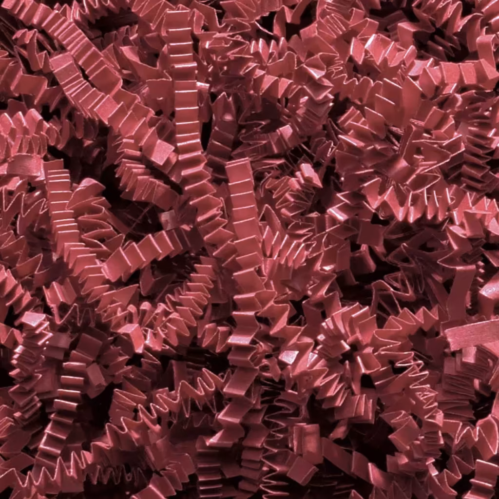 SizzlePak Shredded paper – Burgundy (1KG) | www.artisangoods.co.uk 3