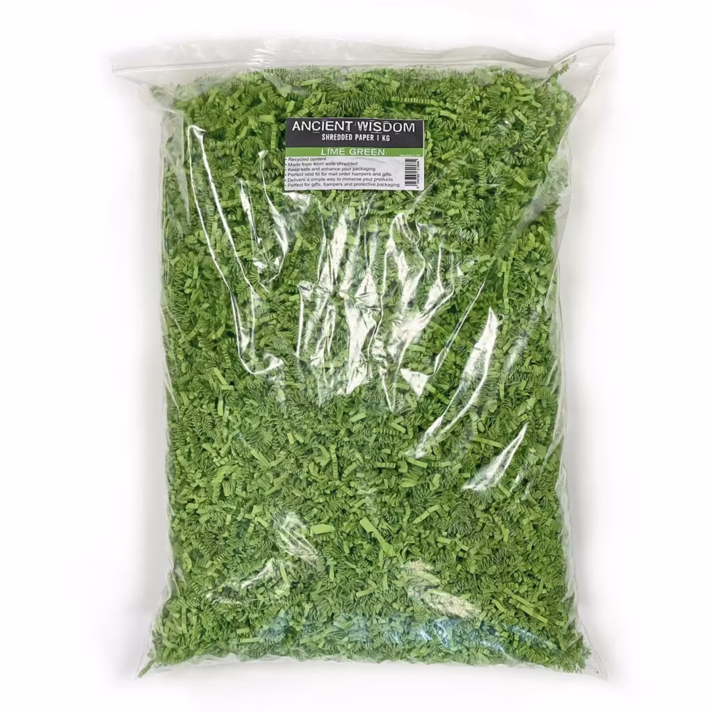 SizzlePak Shredded paper – Lime Green (1KG) | www.artisangoods.co.uk SizzlePak Shredded paper – Lime Green (1KG) | www.artisangoods.co.uk