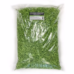 SizzlePak Shredded paper – Lime Green (1KG) | www.artisangoods.co.uk